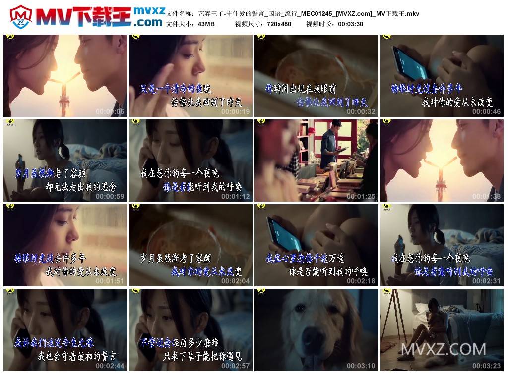 艺容王子-守住爱的誓言_国语_流行_MEC01245